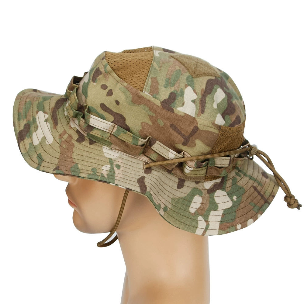 Sun Hat Breathable Boonie Hats for Men Women Fishing Safari Bucket Hat Cap Hunting Outdoor Hiking Camping